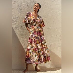 NWT Anthropologie Ro’s Garden Maxi Dress 👗